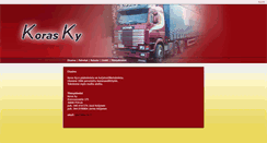 Desktop Screenshot of koras.fi